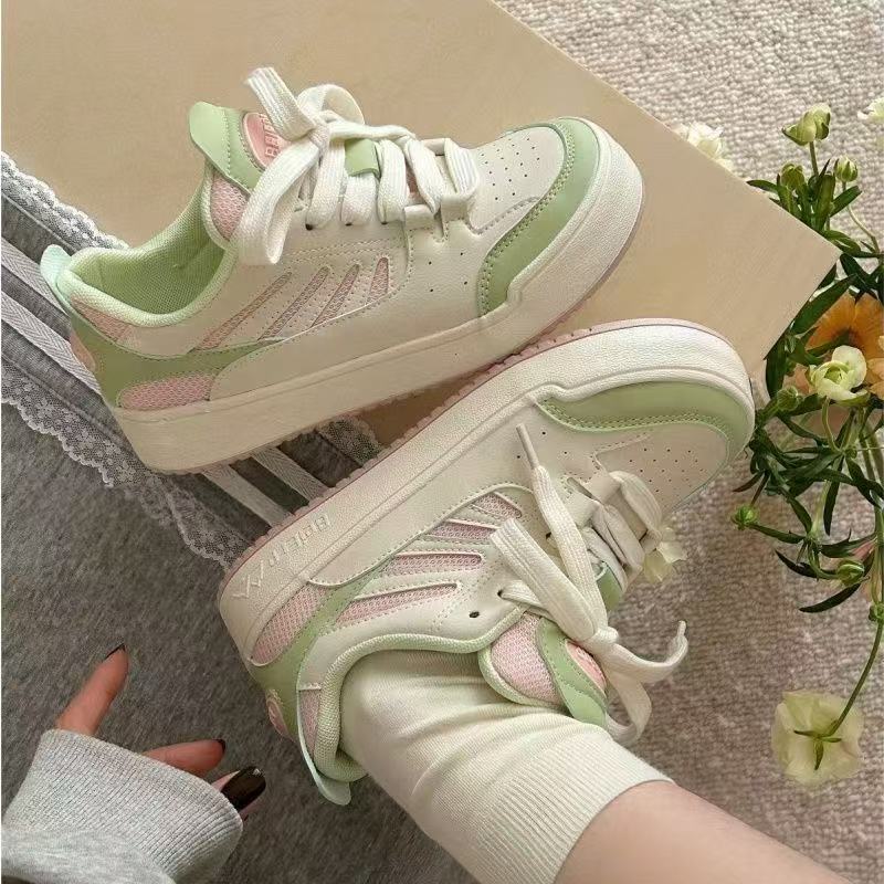 Damen Sneaker Sportlich Leicht Atmungsaktiv Mit Weichem Innenfutter