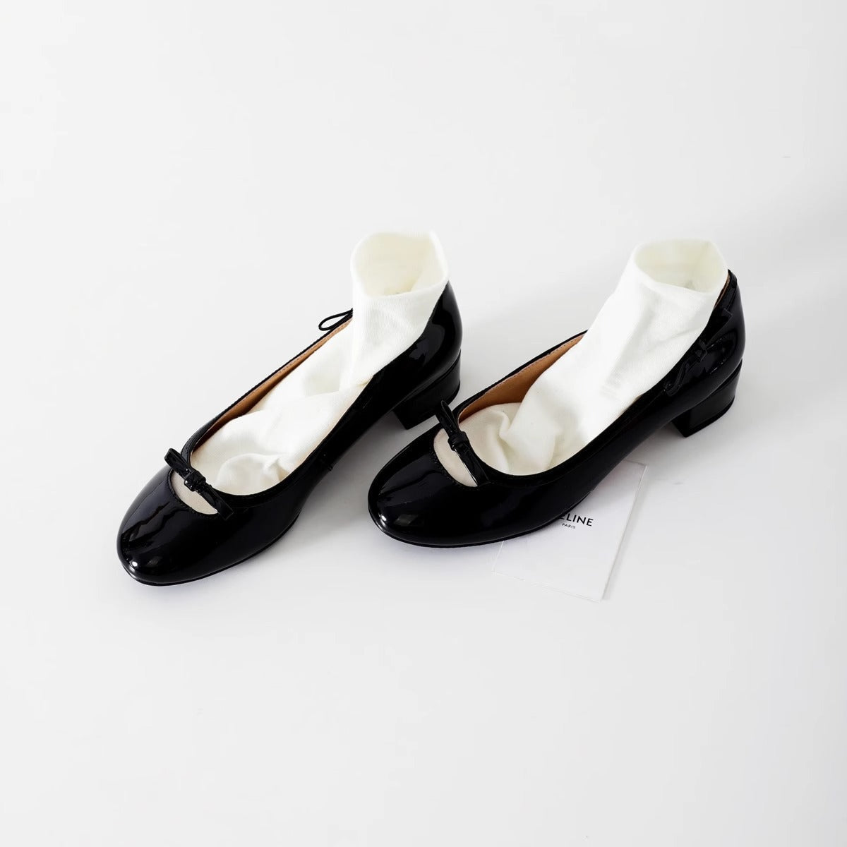 Damen Ballerinas Glitzernd Bequem Mit Schleifen - Norvielle