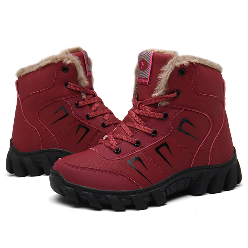 Damen Winterstiefel Isoliert Rutschfest Wärmend