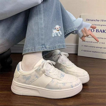 Damen Sneaker Weichsohle Komfort Farbenfroh - Norvielle