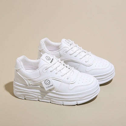 Damen Plattformsneaker Hoch Mit Polsterung