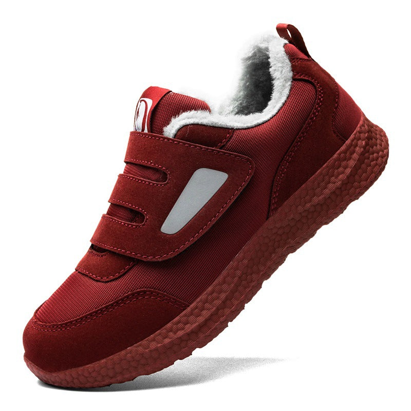 Damen Sneaker Fleecegefüttert Warm Bequem Schnellverschluss - Norvielle
