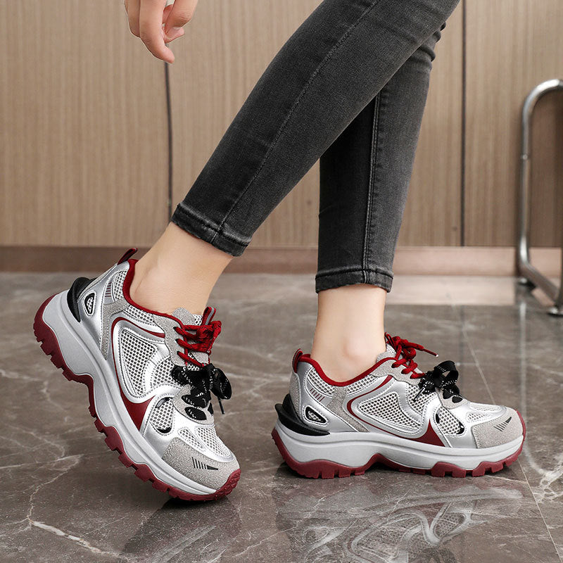 Damen Wanderschuhe Atmungsaktives Mesh Stabil