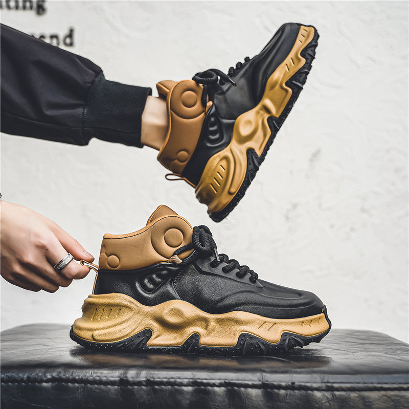 Damen Sneaker Chunky Weich Dämpfung