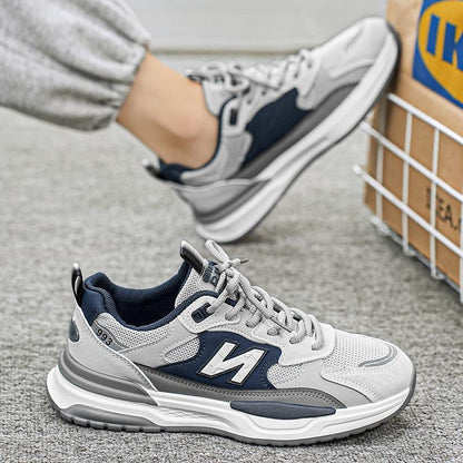 Damen Sneaker Atmungsaktives Mesh Weiches Innenfutter Leicht