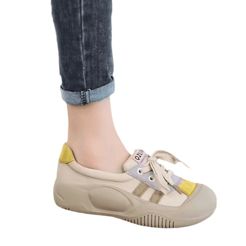 Damen Sneaker Sportlich Schnürschuhe Modern Mode