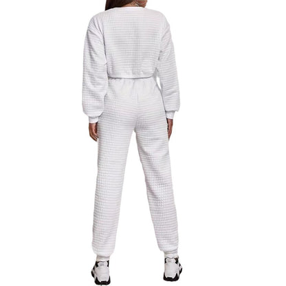 Damen Jogginganzug Warm Quilted Set