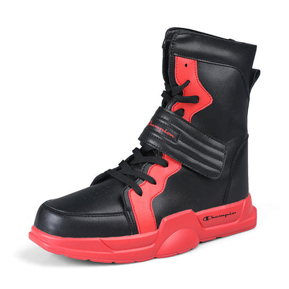 Damen Sneaker Hoch Bequem Verstellbar