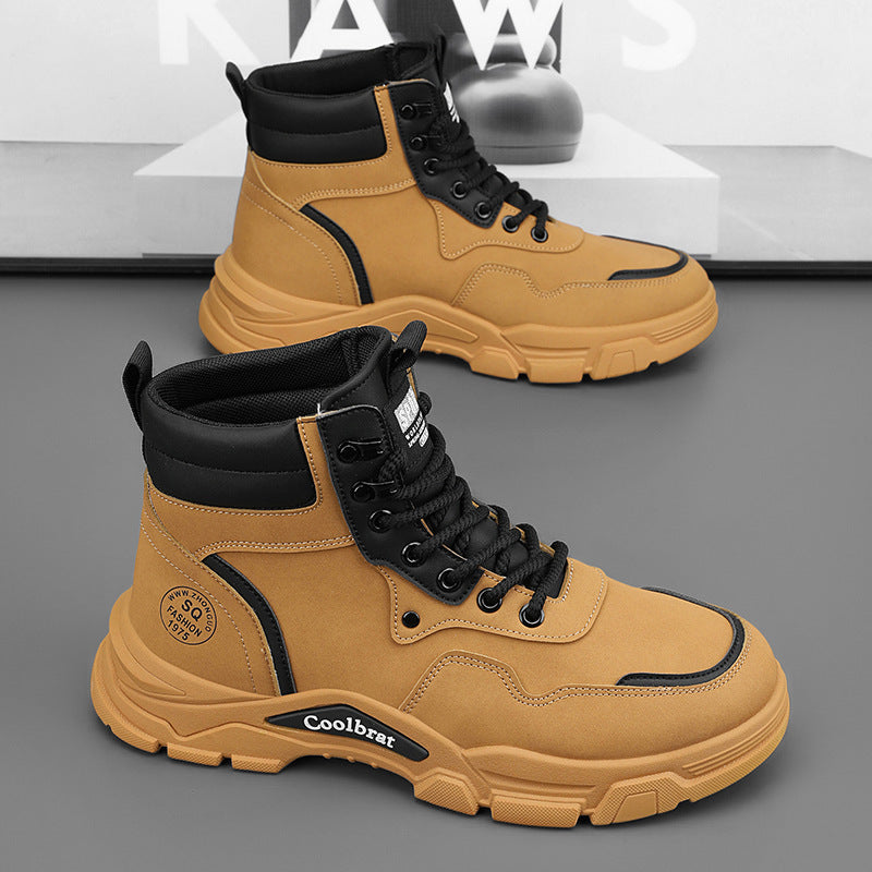 Damen Winterstiefel Rutschfest Hoher Knöchel Schwarz - Norvielle