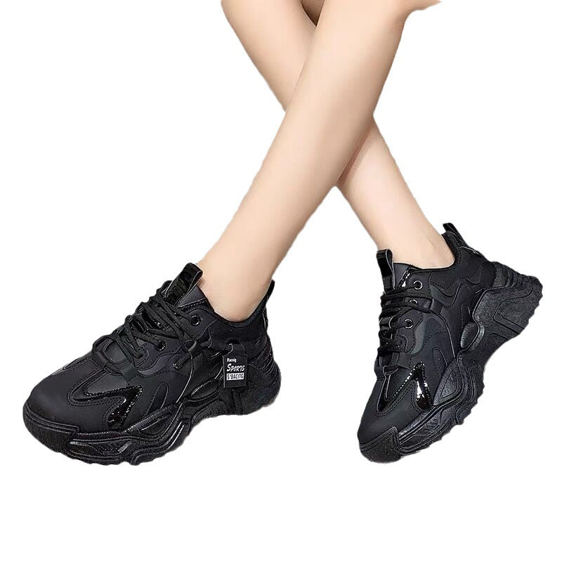 Damen Laufschuhe Sportlich Chunky Atmungsaktiv Sneaker