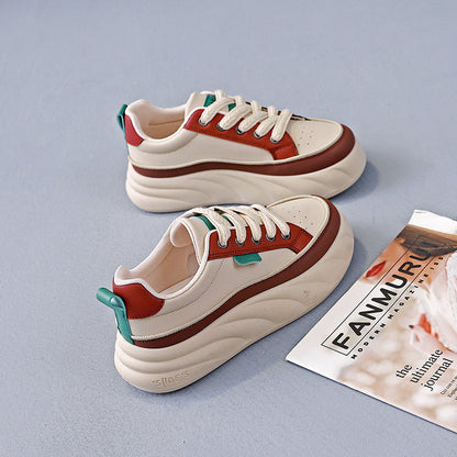 Damen Sneaker Bequem Atmungsaktiv Chunky