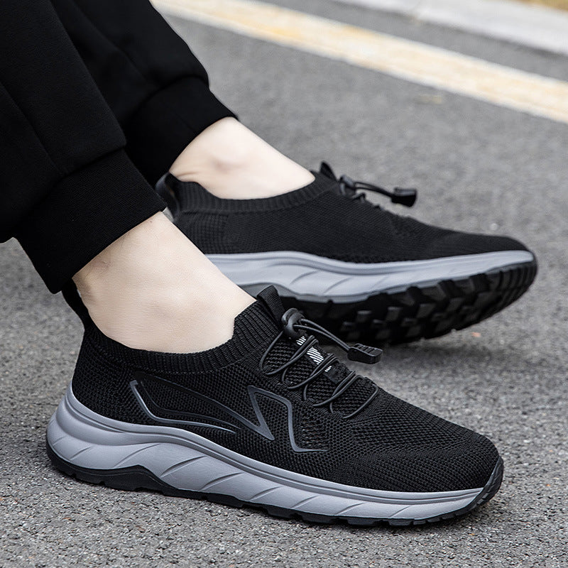 Damen Sneaker Atmungsaktiv Schnellschnürsystem Sportlich