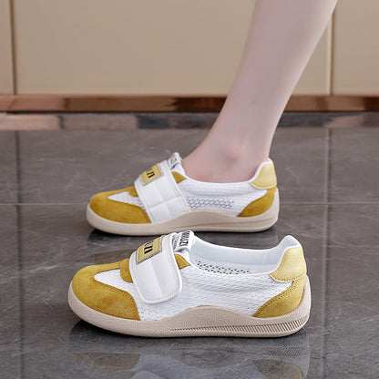 Damen Sneaker Atmungsaktives Netzdesign Elastisch