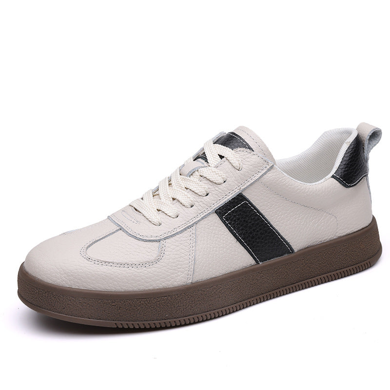 Damen Sneaker Leder Rutschfest
