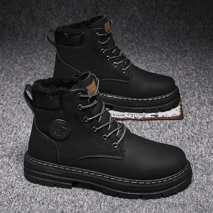 Damen Winterstiefel Isoliert Rutschfest Wanderschuhe