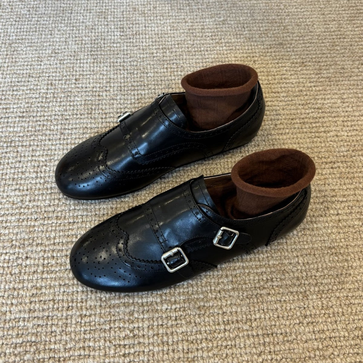 Damen Schnürschuhe Elegantes Design Verstellbarer Riemen - Norvielle