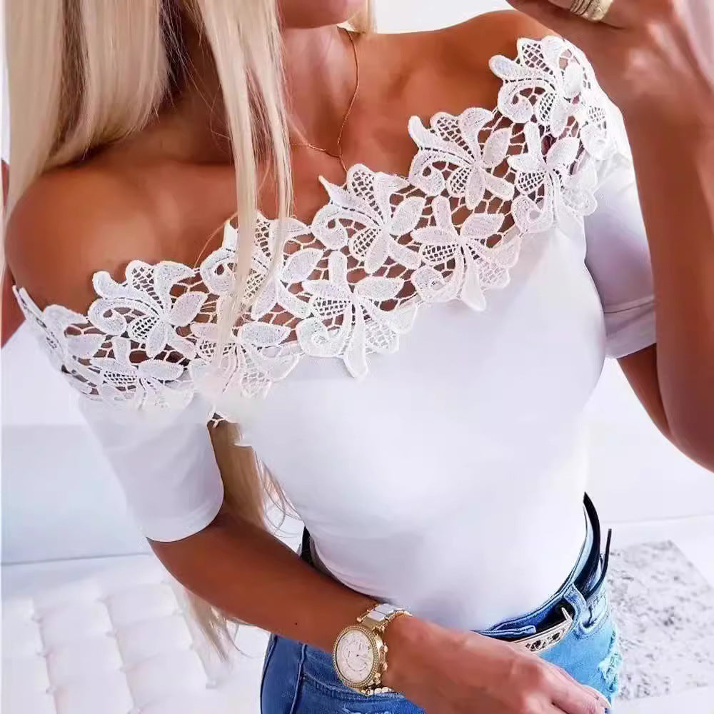 Damen Body Spitze Glitzer - Norvielle