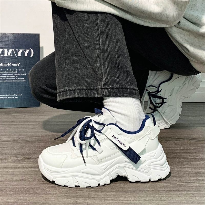 Damen Sneaker Bequem Rutschfest Chunky Modisch