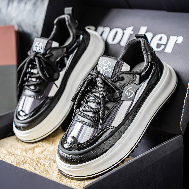 Damen Hochsohlensneaker Rutschfeste Sohle
