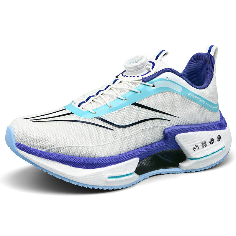 Damen Laufschuhe Weich Sohle Schnellverschluss Sport