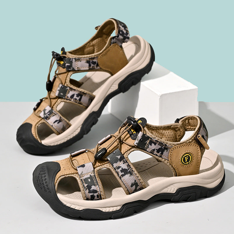Damen Trekking-Sandalen Sportlich Rutschfest Verstellbar - Norvielle
