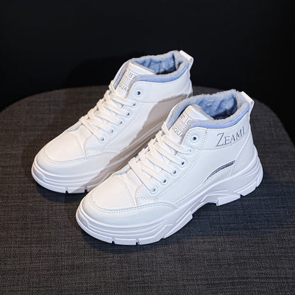 Damen High- Sneaker Warme Innensohle