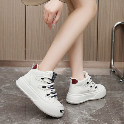 Damen High- Sneaker Komfortabel Weich