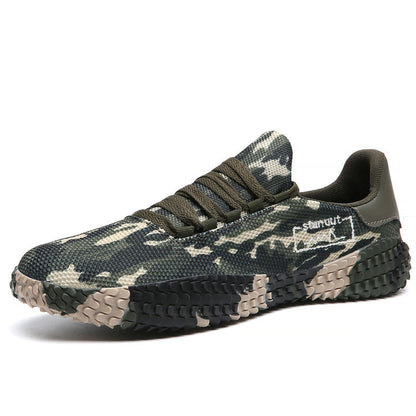 Damen Laufschuhe Sportlich Camouflage Rutschfest