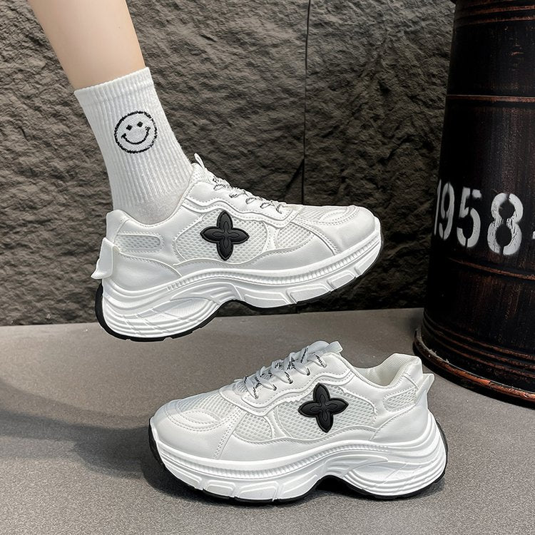 Damen Sneaker Sportlich Bequem Bunt