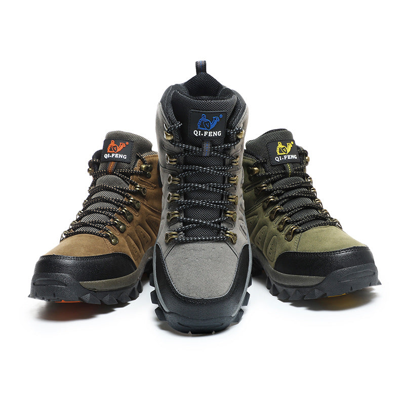 Herren Wanderschuhe Wasserdicht Atmungsaktiv Trekkingstiefel