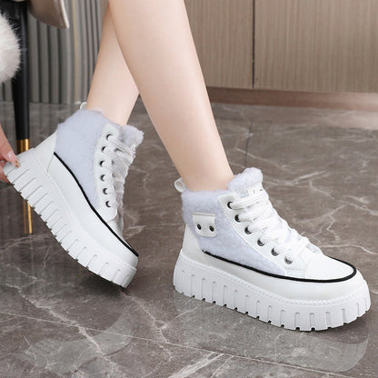 Damen Winterstiefeletten Warmfutter Rutschfest