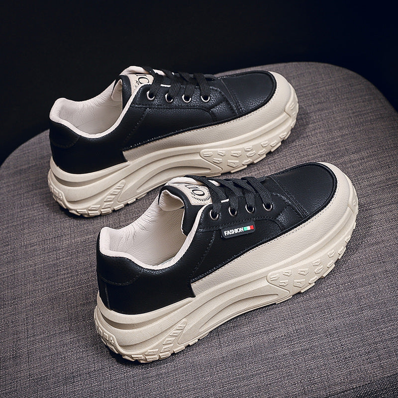 Damen Sneaker Chunky Komfortabel Dämpfung Bequem