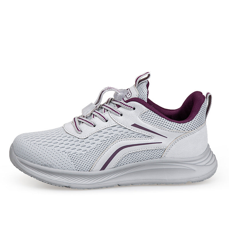 Damen Laufschuhe Leichtes Mesh Schnellschnürsystem
