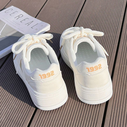 Damen Plateau Sneaker Minimalistisch