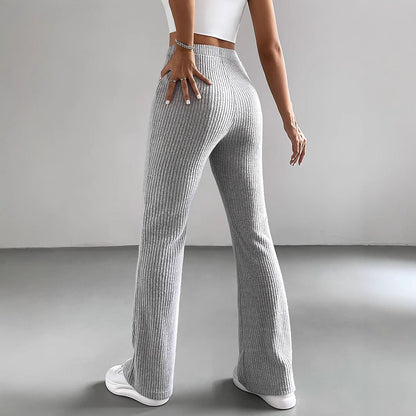 Damen Stretchhose Bequem Weit Geschnitten