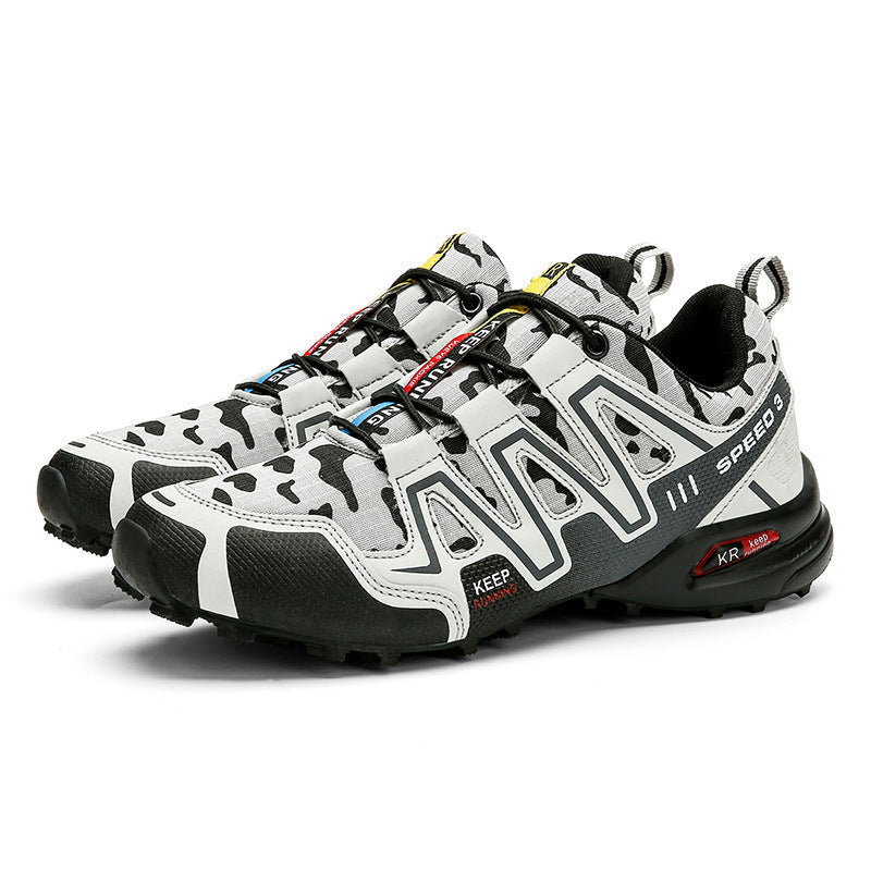 Damen Trailrunning-Schuhe Atmungsaktives Mesh Leicht Rutschfest