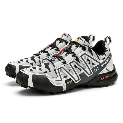 Damen Trailrunning-Schuhe Atmungsaktives Mesh Leicht Rutschfest