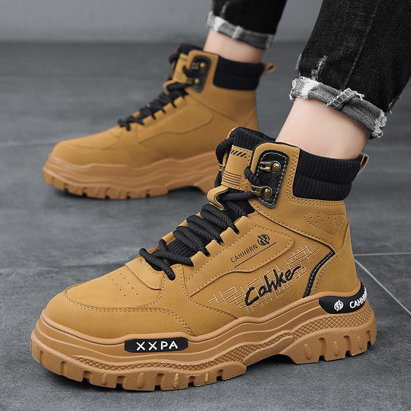 Damen High- Stiefel Robust Wasserdicht Gepolstert