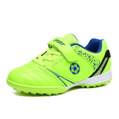 Damen Fußballschuhe Rutschfest Velcro Verschluss