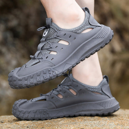 Damen Outdoor-Sandalen Atmungsaktiv Rutschfest Sportlich