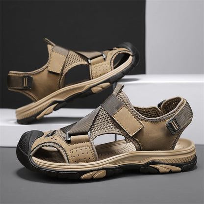Herren Rutschfeste Sandalen Verstellbar Sommer