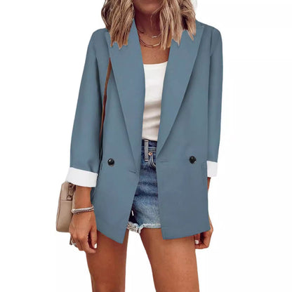 Damen Blazer Oversized Elegant