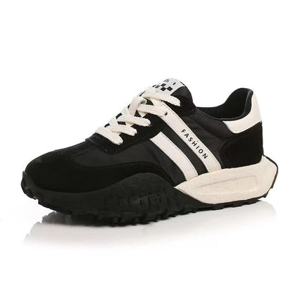 Damen Sneaker Sportlich Veloursleder