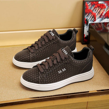 Damen Sneaker Geflochten Rutschfest