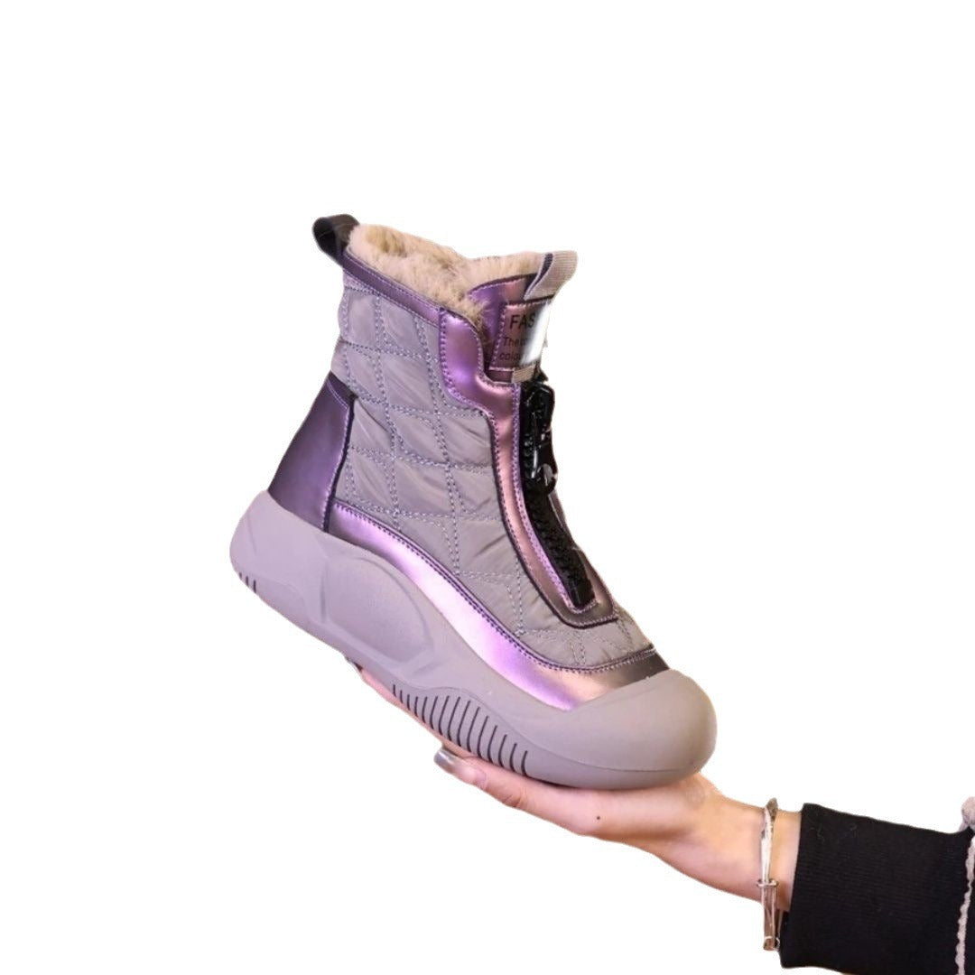 Damen Winterstiefel Warm gefüttert Rutschfest - Norvielle