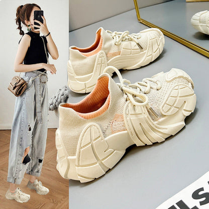Damen Laufschuhe Flexibel Dämpfung Sport Sneaker - Norvielle