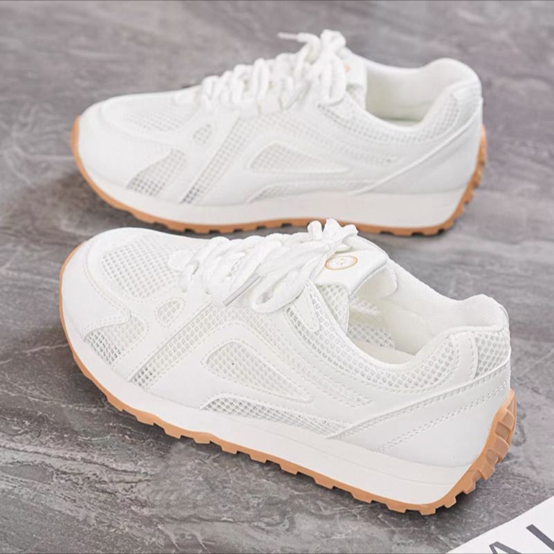 Damen Laufschuhe Atmungsaktives Mesh Rutschfeste Sohle Sportlich