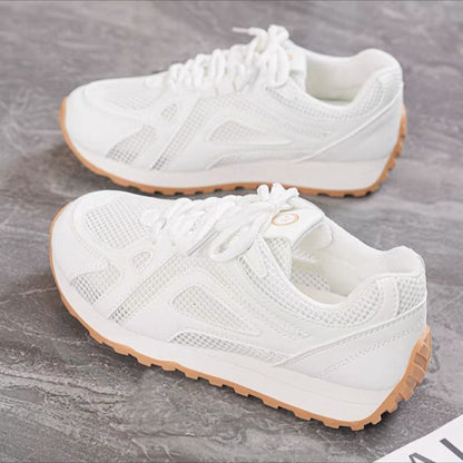 Damen Laufschuhe Atmungsaktives Mesh Rutschfeste Sohle Sportlich