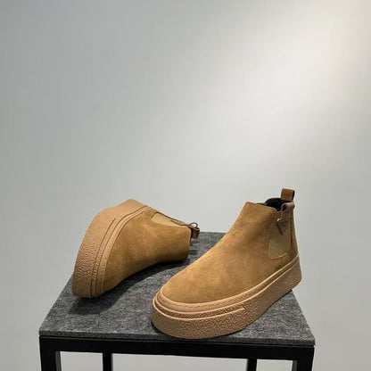 Damen Chelsea Stiefel Weich Rutschfest