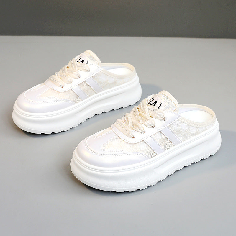Damen Freizeitschuhe Bequem Großes Fersenloch Modisch